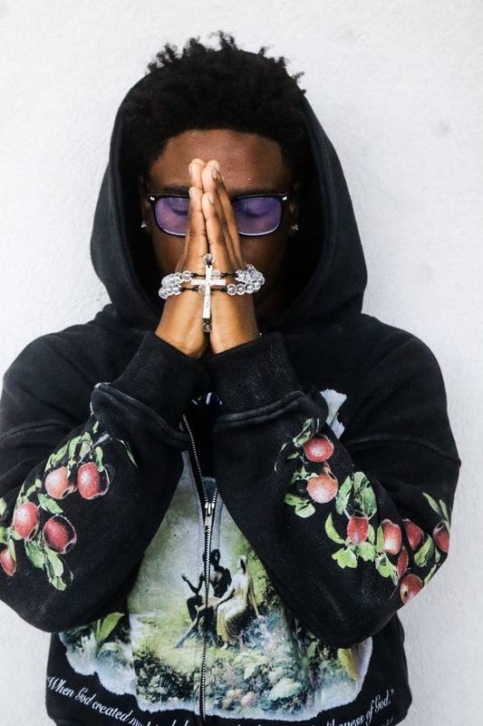 Adam & Eve “Waxy Black” Hoodie